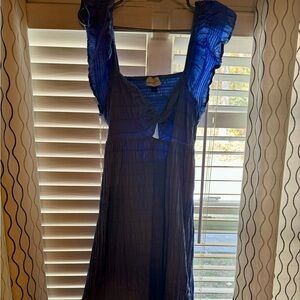 Blue universal thread dress